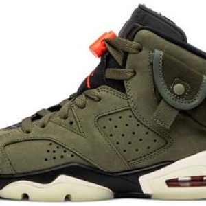 Air Jordan 6 Retro cactus jack Medium Olive