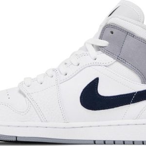 AIR JORDAN 1 MID PARIS WHITE